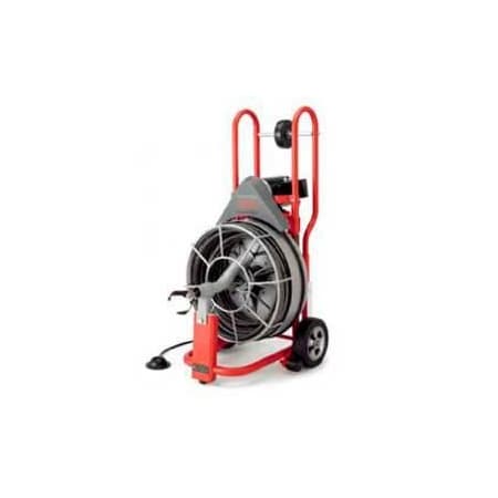 Ridgid RIDGID K-750R W/Cage, IC Cables, Tool Box & Gloves, 115V, 1/2HP, 5/8", 100'L x 5/8"W Cables 83557